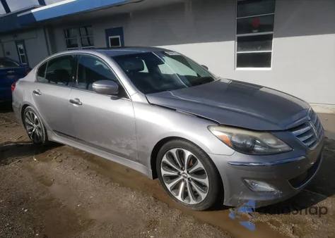 2013 Hyundai Genesis 5.0L из США, поврежденный, VIN KMHGC4DHXDU225761